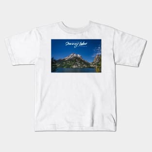 Jenny Lake Grand Teton National Park Kids T-Shirt